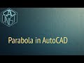 Parabola in AutoCAD