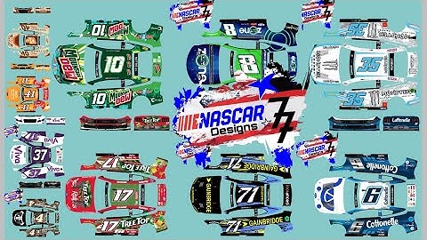 Custom NASCAR diecast templates 2025 wave 1!!!