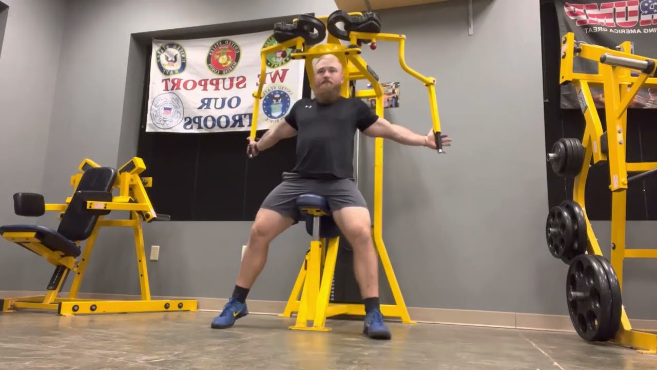Chest Fly Machine YouTube