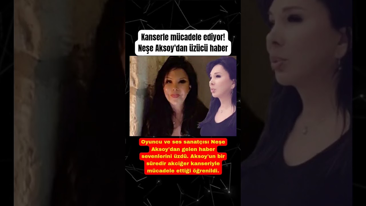 Kanserle mücadele ediyor! Neşe Aksoy'dan üzücü haber