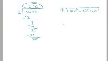 Division of Polynomials Part 1
