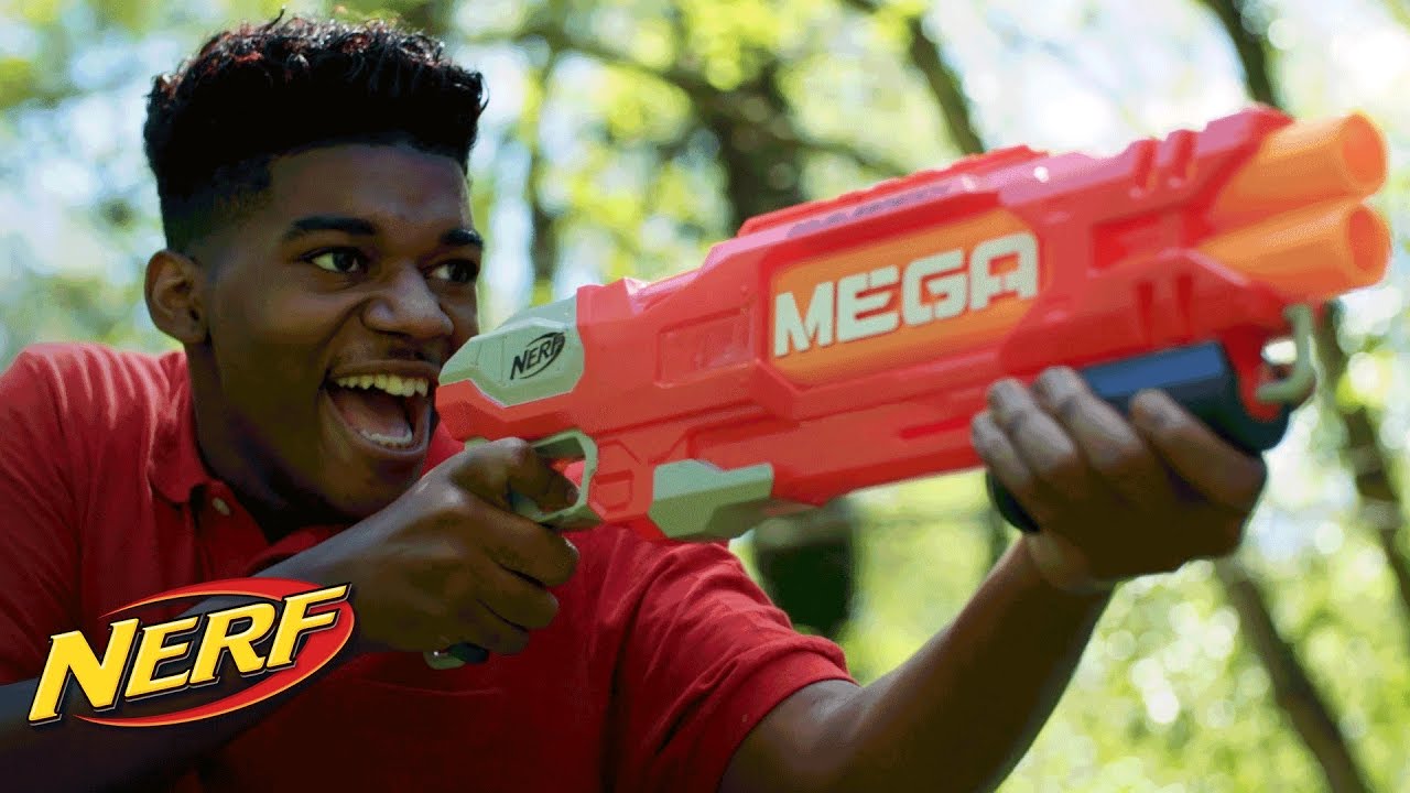 Nerf Doublebreach N-Strike Mega Double-Barrel Blasting Nerf