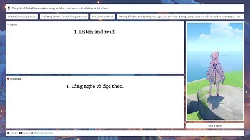Tiếng Anh Lớp 7 (Global Success) ★ Unit 3: Community Service → Getting started → 1. Listen and read