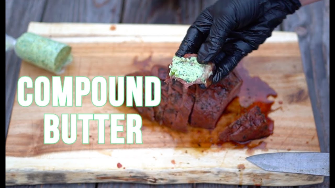 How to Make COMPOUND BUTTER | CHIMICHURRI Style | for Steak or Tri-Tip