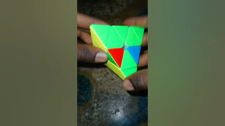 pyraminx cube solve kare #short #shorts #yotubeshort #shotsfeed  #realcontent #viral #cube #pyraminx