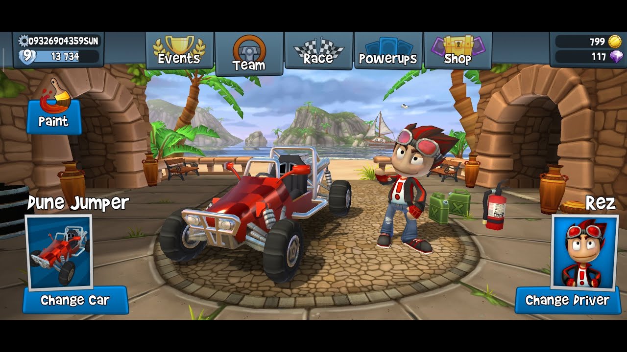 Beach Buggy Racing 2 Rez Dune Jumper Android Gameplay YouTube