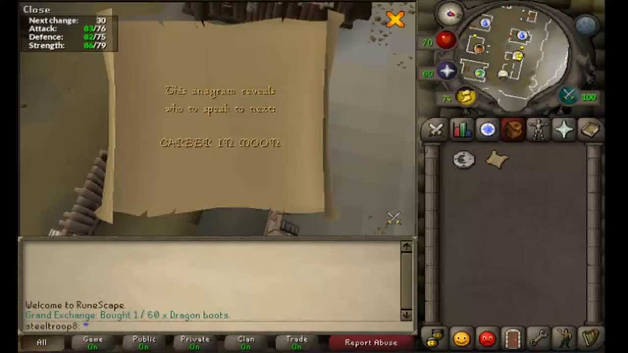 Career In Moon Elite Clue Scroll Oldschool Runescape Clipzui Com