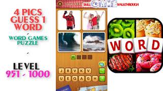 4 Pics Guess 1 Word Level 951 - 1000 Walkthrough screenshot 3