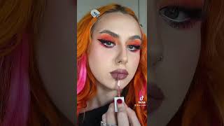 Easy Burnt Orange eyeshadow makeup tutorial // fall makeup look
