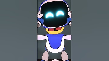 Ara Ara Astro bot X Space Bully Nebulax with Astro Bot Enemy