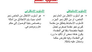 مكون التعبير والانشاء مهارة التعليق والحكم