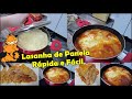 LASANHA DE PANELA RÁPIDA E FÁCIL