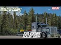Build and drive  joel collins  rollin 389  mac flatbed  american truck simulator