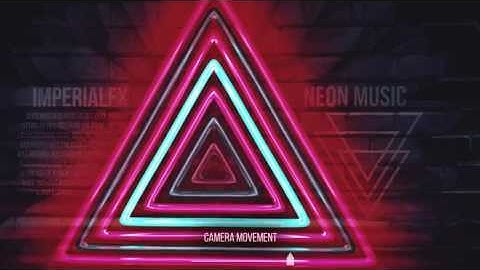 Neon Music Visualizer Audio React (Best After Effects Projects)