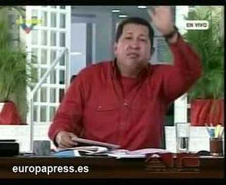 Chávez a Merkel: "Váyase a tomar por culo"