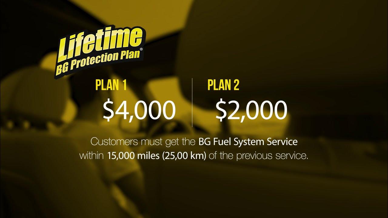 BG Fuel System Service Protection Plan YouTube