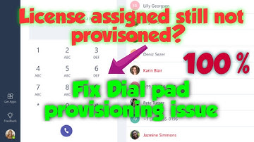 Fix Dial pad provisioning issue in Ms Teams with one command
