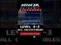 NINJA GAIDEN: Ragebound - LEVEL 4-3 All Collectibles #gaming #shorts #viral