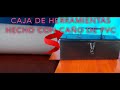 COMO HACER CAJA PARA HERRAMIENTAS🛠CON TUBO DE PVC -SUPER FACIL DE HACER Y MUY FUNCIONAL!!!