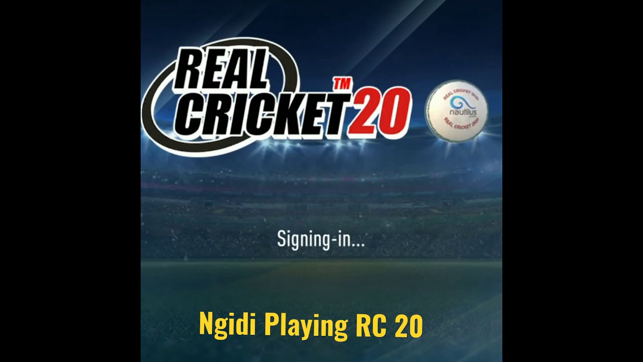 Lungi Ngidi Playing Real cricket 20 | 