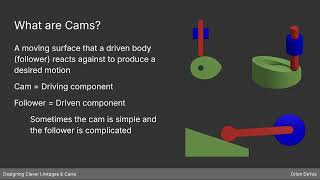 FIRST Mentor Conference 2025 - Designing Clever Linkages & Cams