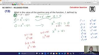 NCM1EOC#13