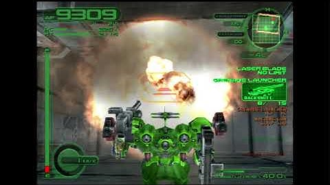 Armored Core 3 - Hard - OP-INTENSIFY - Improved Targeting Accuracy (Defend Ruglen Laboratory)