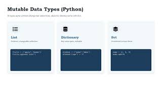Mutable Immutable Data Types ClassXI Computer Science