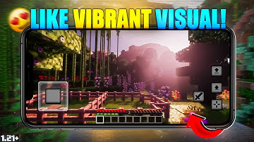 Top 5 Shaders Like (VIBRANT VISUAL) For MCPE 1.21.51+ 🤫| Ultra Realistic Shaders Minecraft PE 🔥