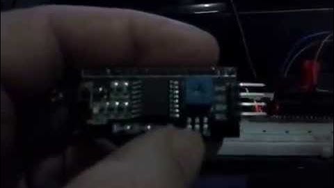 Arduino modulo i2c para display Lcd 16x2 ou 20x4