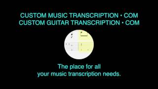 Can't Take My Eyes Off Of You | Naudo Rodriguez | Custom Guitar Transcription
