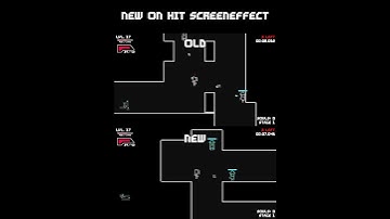 New On-Hit Screen-effect for my game! #devlog #gamedev #indiegame