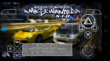 NFS most wanted ( Pc Game )In Android phone 200MB (Full Game)