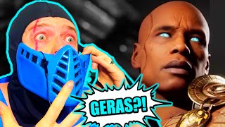 MORTAL KOMBAT 1 - Official Keepers of Time Trailer REACTION - Sub-Zero REACTS (MK1 Parody)
