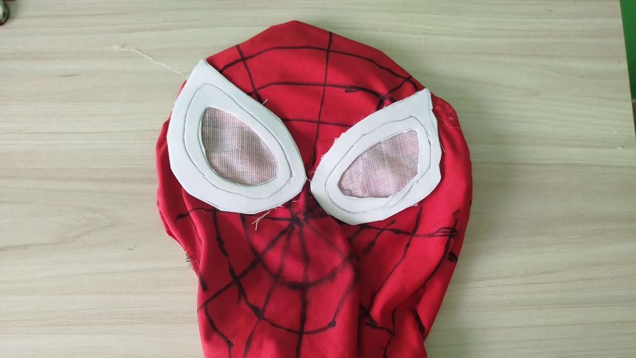 Nuevas lentes personalizadas para mí traje personalizado de Spiderman 