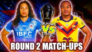 RLWC 2026 | Samoa vs PNG Official Line-Ups & Head-to-Head Battles