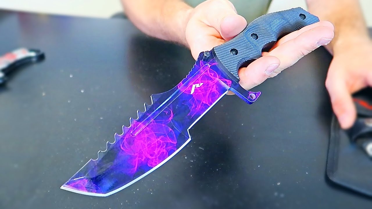 demonstration nyheder apparat Biggest Knife Unboxing Ever - CSGO Knives in Real Life & more - YouTube