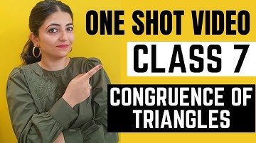Congruence | Class 7 | One shot video