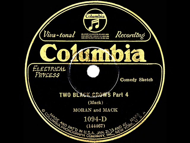 1927 HITS ARCHIVE: Two Black Crows (Parts 3 & 4) - Moran and Mack