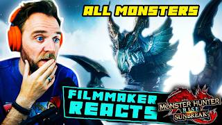 FILMMAKER REACTS: MONSTER HUNTER SUNBREAK ALL MONSTER INTROS!! screenshot 5