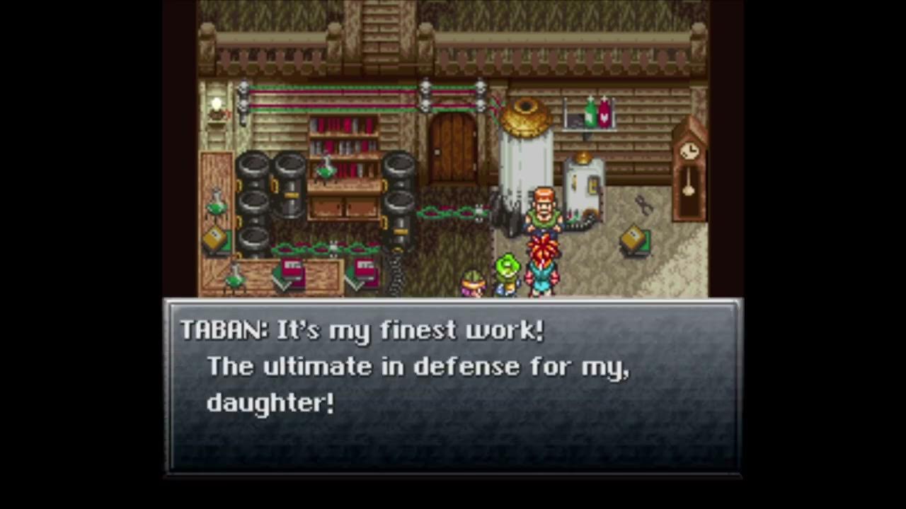 Chrono Trigger (SNES) Lucca's House (1000 AD) Taban Helm YouTube