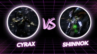 MKX - Cyrax vs. Shinnok (Hard)