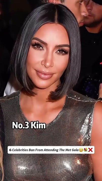 6 Celebrities Banned from the Met Gala 😲 | #1 Is Shocking!