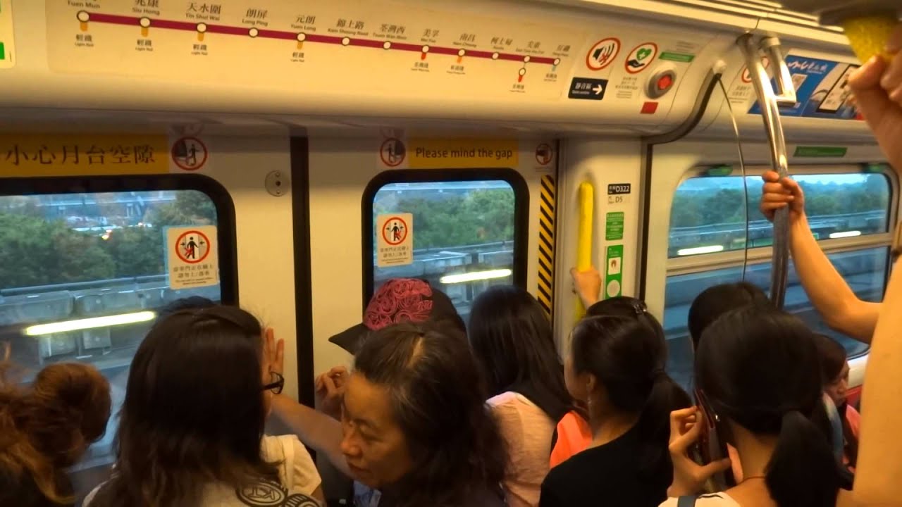 港鐵 22/7/14 WRL 訊號故障下 天水圍站極慢速駛至兆康站 行車片段 (南昌/兆康訊號故障)