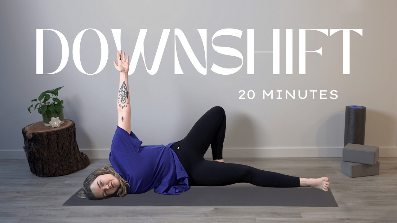 Чувствуете тяжесть в теле? Попробуйте это мягкое упражнение.