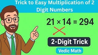 Multiply Any 2-Digit Number Fast | Easy Vedic Math Trick