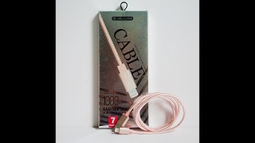 Jellico   Dây cáp sạc nhanh Sagitar Series 1M cổng Lightning   GS10   3 1A