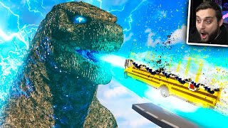 Auto vs Godzilla - Teardown Experimenty