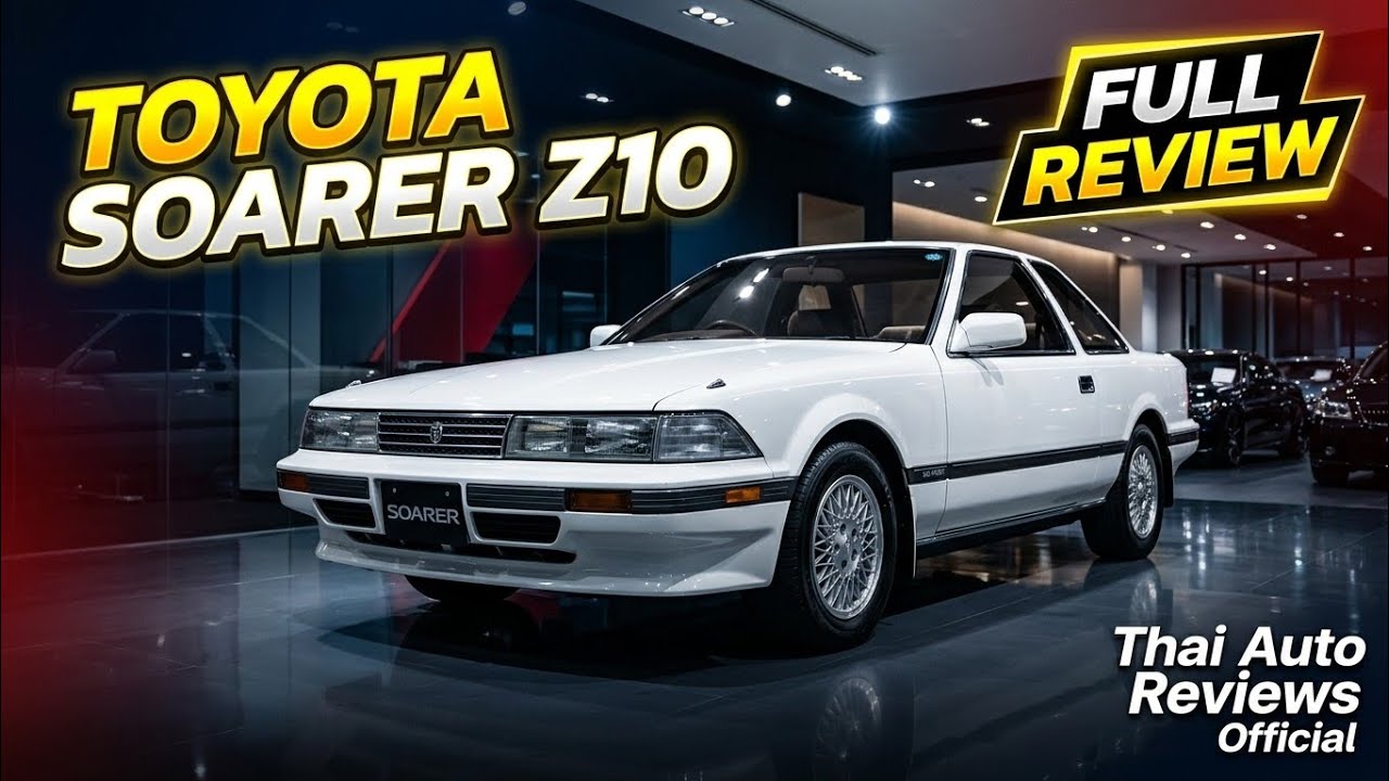 The futuristic machine of 1983! Why the Toyota Soarer Z10 is still