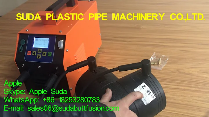 How to use Electrofusion Welding Machine